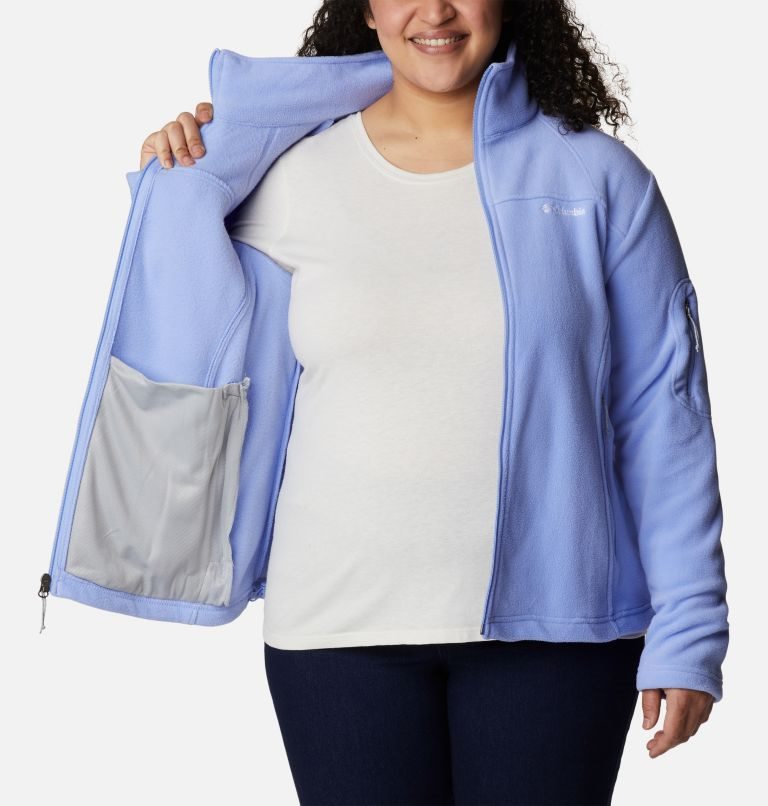 Jacheta Columbia Fast Trek II Dama Albastri | Plus Size QUQ1ZM879